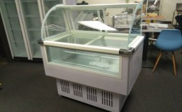 12 pan Ice Cream Gelato Display Dipping Cabinet freezer  QBQ-188