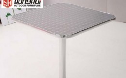 Stainless steel  outdoor table 30*30 ins