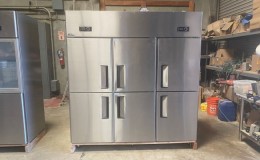 110V Reach In six door refrigerator AL46