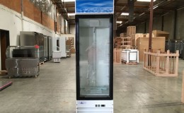 NSF One glass door refrigerator G398BMF