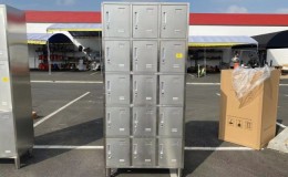 15 Door  Stainless Steel Locker assembled SSL15