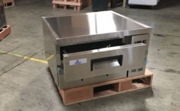 NSF stainless steel refrigerator Chefs Base CB52