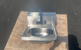 15 ins Commercial NSF SS hand Sink with Faucet HS-15