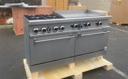 Commercial  Restaurant oven range 60 ins NSF TC-R6-36MG