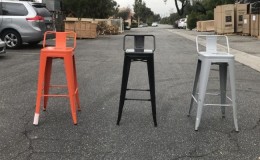 Restaurant bar Height iron  Metal high chair BC-234B