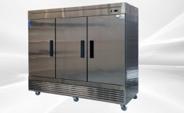 NSF 83 inch 3 Door Reach-in Commercial SS Freezer D83F