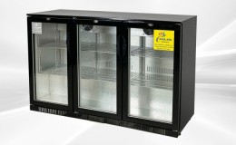 NSF Merchandiser Beverage back bar cooler BBT350L