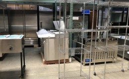 NSF H71xW24xD18  4 Tier Wire Shelving