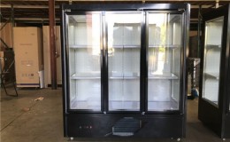 Three door Commercial Flower Cooler Floral refrigerator FC3