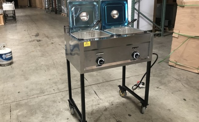 7 gallon Commercial Propane Deep Fryer   FY20