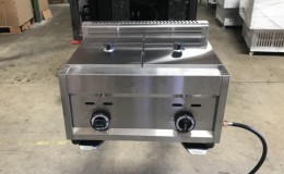 7 gallon Commercial Countertop double Deep Fryer FY7