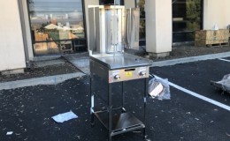 Trompo Para Tacos Al Pastor Dual Infrared  BUR1900