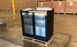 NSF Merchandiser Beverage back bar cooler slide door BBT230S