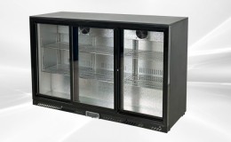 NSF Merchandiser Beverage back bar cooler slide door BBT350S