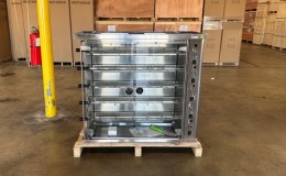 NSF 25 Chicken Commercial Rotisserie Oven Machine Gas KJ-5