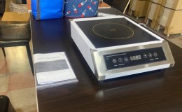 Commercial Induction Cooker  Stainless Steel 3500W