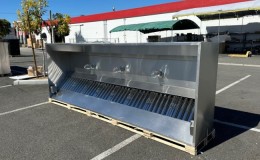 NSF Commercial Kitchen Only Hood 11 FT